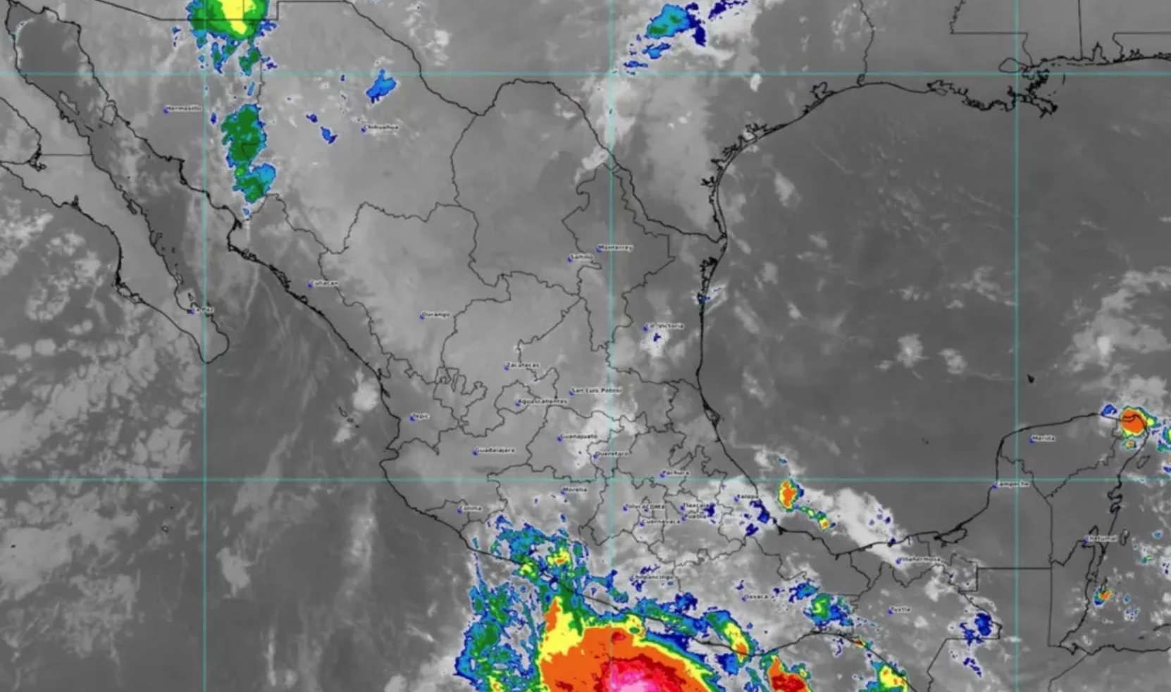 Baja presión podría evolucionar a ciclón tropical en Jalisco